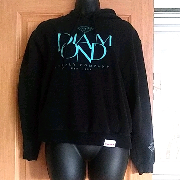Diamond Supply Brand Hooded Sweatshirt